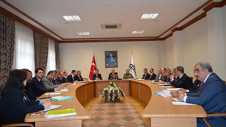 İL UYUŞTURUCU KOORDİNASYON KURULU TOPLANDI