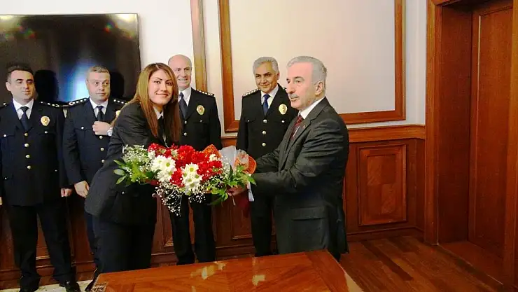 POLİS TEŞKİLATINDAN VALİ KAMÇI´YA ZİYARET