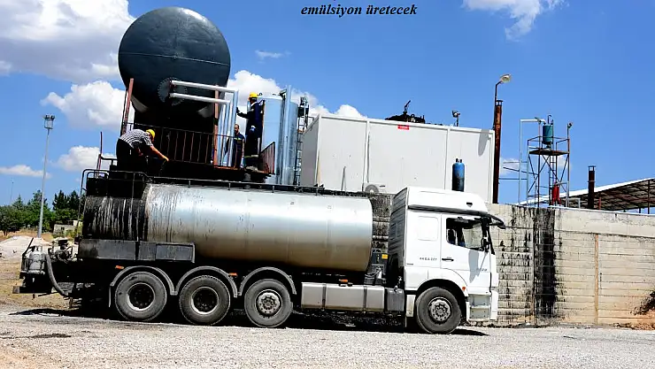 EMÜLSİYON MERKEZİNİN KAPASİTESİ ARTIRILDI
