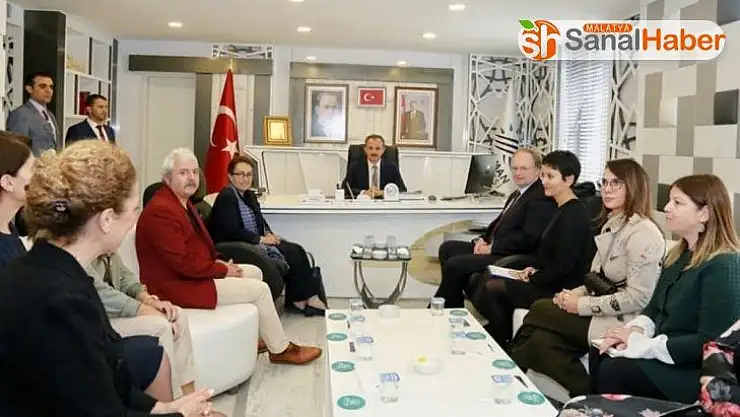 Büyükelçi Berger'den Başkan Kılınç'a ziyaret