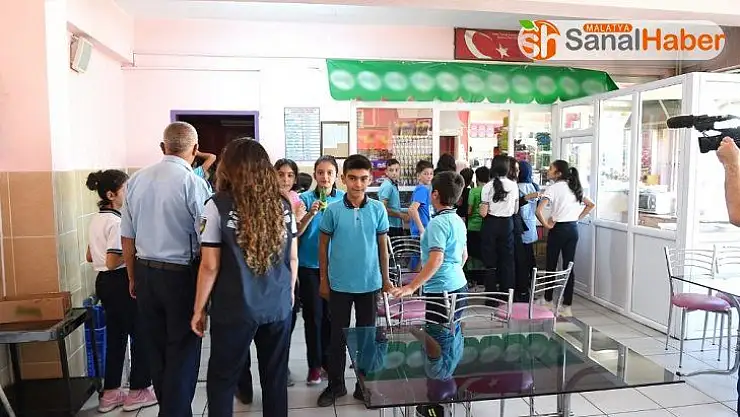 Büyükşehir zabıtasından kantinlere sıkı denetim