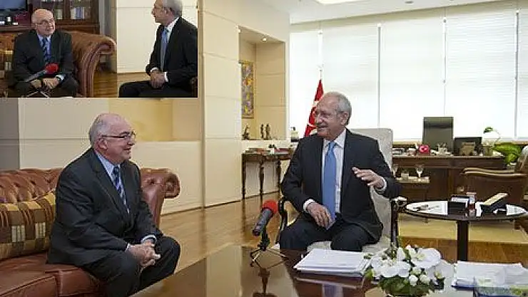 KEMAL DERVİŞ KILIÇDAROĞLU'NU ZİYARET ETTİ: CHP İKTİDARINDA GÖREV ALABİLİRİM