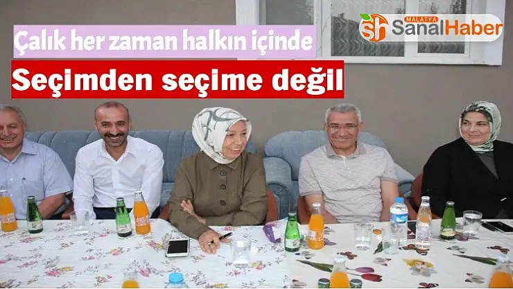 Çalık her zaman halkın içinde