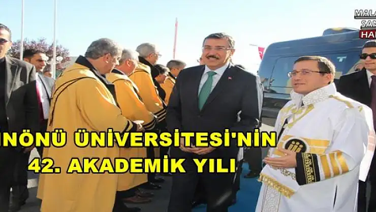  İNÖNÜ ÜNİVERSİTESİ'NİN 42. AKADEMİK YILI 
