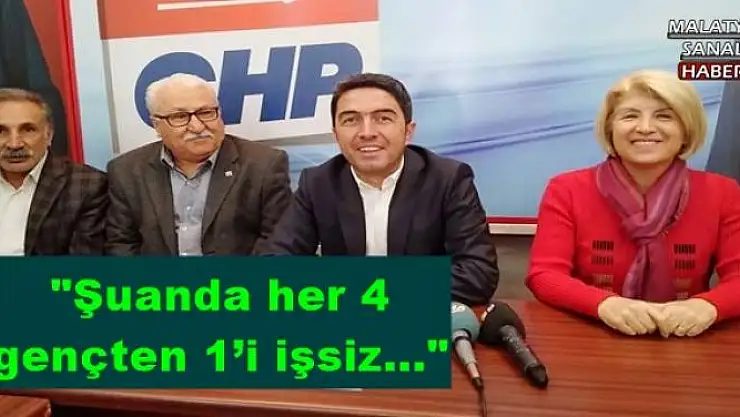 'KİRAZ: ''Şuanda her 4 gençten 1´i işsiz...'''