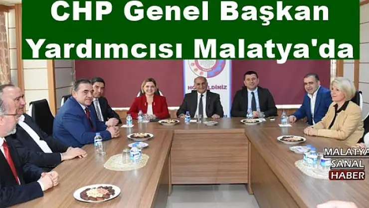 CHP Genel Başkan Yardımcısı Malatya'da