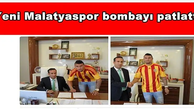ALEX DOS SANTOS GONÇALVES YENİ MALATYASPOR´DA