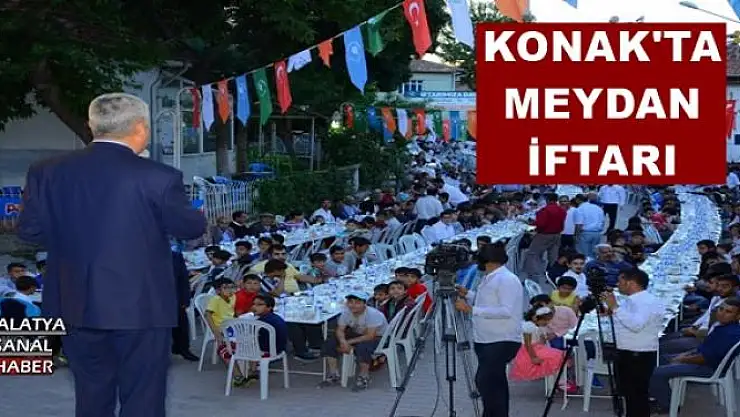 KONAK'TA MEYDAN İFTARI
