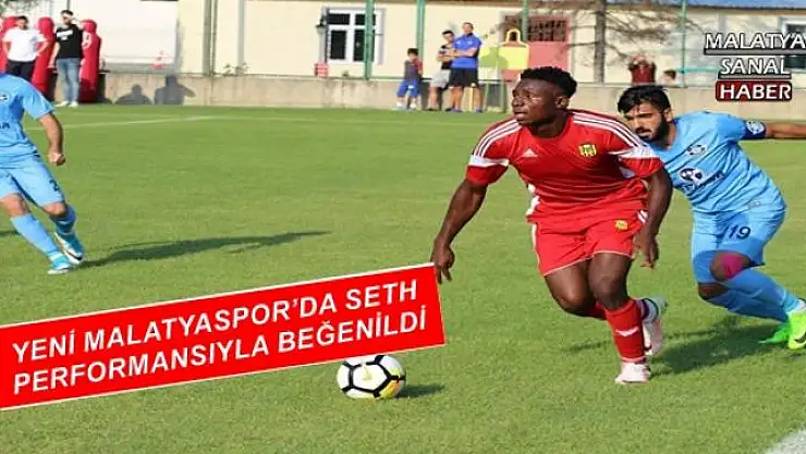 YENİ MALATYASPOR´DA SETH PERFORMANSIYLA BEĞENİLDİ