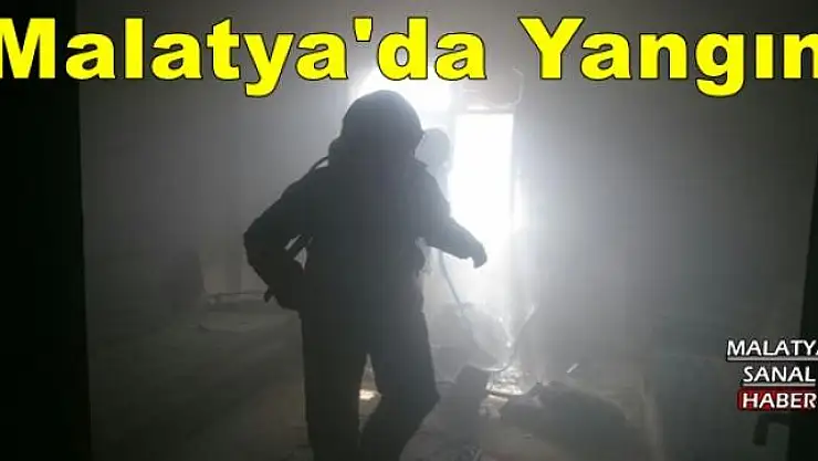 Malatya'da Yangın