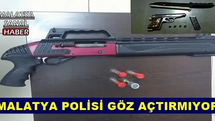 MALATYA POLİSİ GÖZ AÇTIRMIYOR