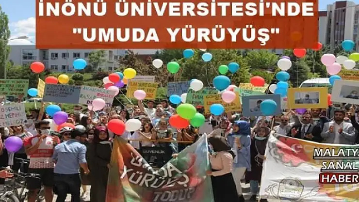 'İNÖNÜ ÜNİVERSİTESİ'NDE ''UMUDA YÜRÜYÜŞ'' '