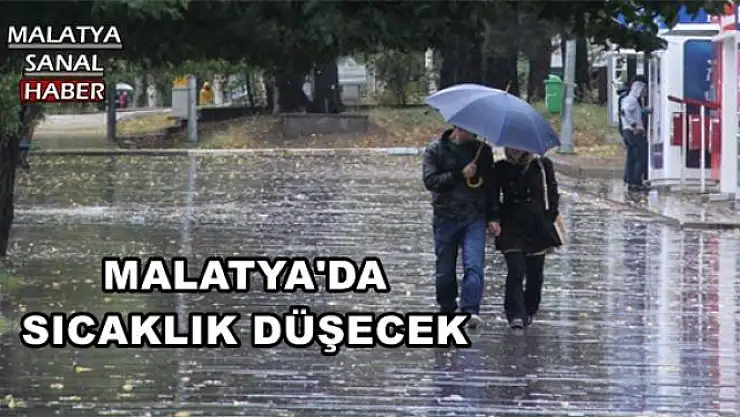 MALATYA'DA SICAKLIK DÜŞECEK