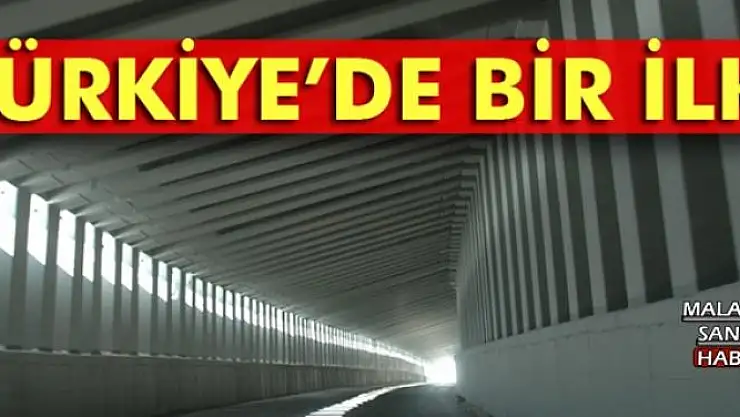 TÜRKİYE'DE BİR İLK