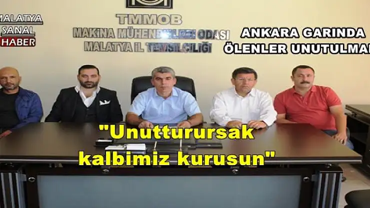 ANKARA GARINDA ÖLENLER UNUTULMADI 