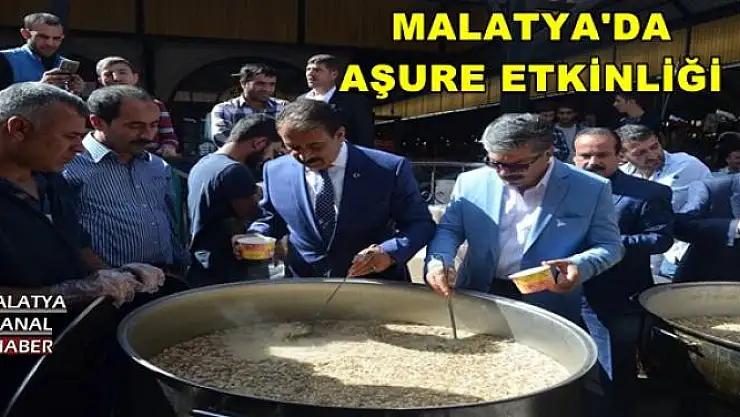 MALATYA'DA AŞURE ETKİNLİĞİ