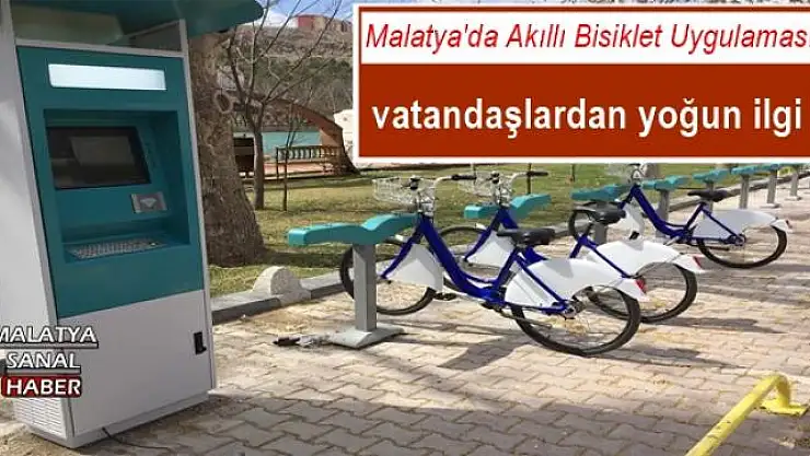 Malatya'da Akıllı Bisiklet Uygulaması