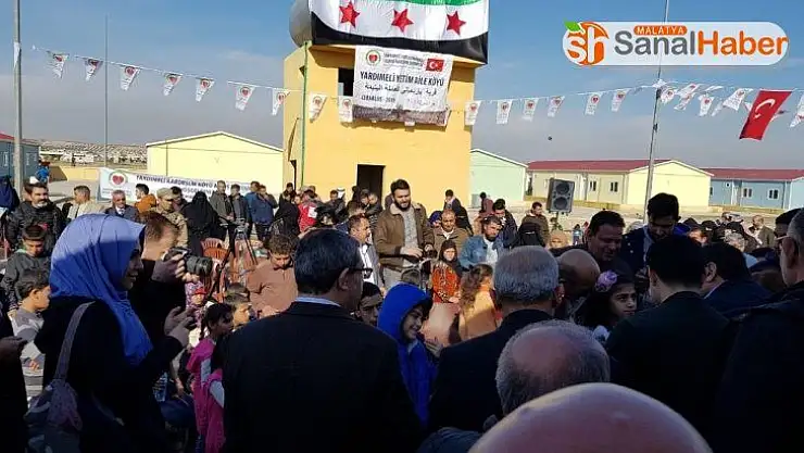 Cerablus'ta yetimler yeni yuvalarına kavuştu