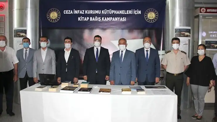 'Ceza İnfaz Kurumu Kütüphanelerine kitap bağışı kampanyası'