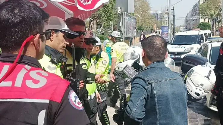 'Ceza yiyen sürücü için ekipler seferber oldu'