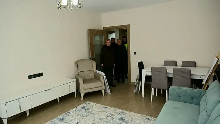 'Çınar : Depremzede aileleri güvenli ve konforlu bir bölgeye taşıyacağız'