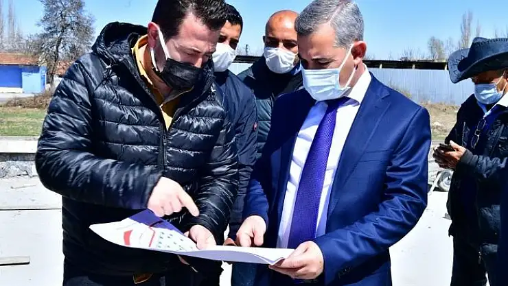 'Çınar, Kaynarca´da yatırım alanlarını inceledi'