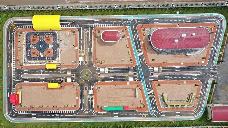 'Çocuklara trafik bilincini aşılayacak projenin yapımı tamamlandı'