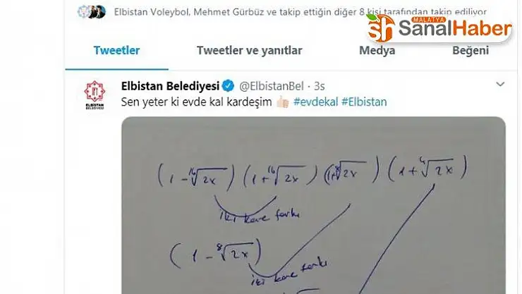 Çözemediği soruyu tweet attı, belediye cevapladı