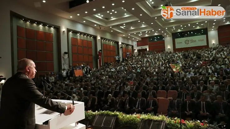 Cumhurbaşkanı Erdoğan,  'Önder İmam Hatipliler Buluşması'nda konuştu