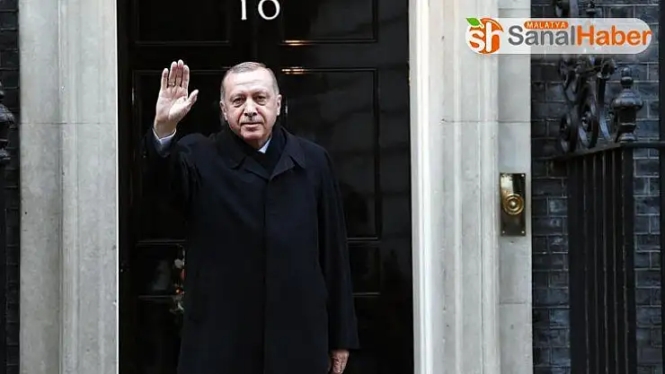 Cumhurbaşkanı Erdoğan Downing Street'te
