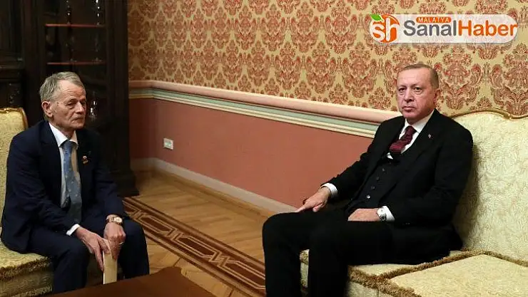 Cumhurbaşkanı Erdoğan, Kırım Tatarlarının lideri Kırımoğlu'nu kabul etti