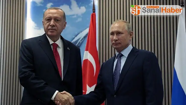 Cumhurbaşkanı Erdoğan, Putin'le bir araya geldi
