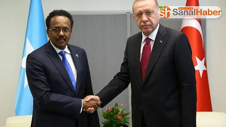 Cumhurbaşkanı Erdoğan, Somalili mevkidaşı ile görüştü