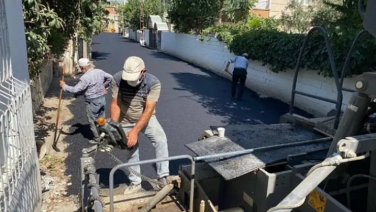 'Cumhuriyet Mahallesinde asfalt çalışmaları başladı'