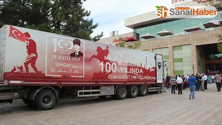 Cumhuriyet Tırı Malatya'da
