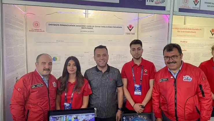 'Cumhuriyet Üniversitesi Öğrencileri Proje Yarışmasında Teşvik Ödülü Kazandı'