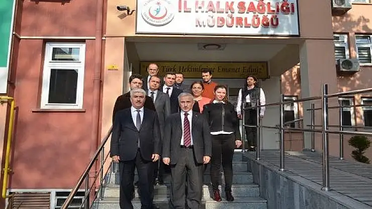 VALİ KAMÇI SAĞLIK KURUMLARINI ZİYARET ETTİ