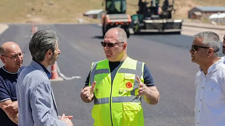 'Danişment Gazi TOKİ yolu yenileniyor'