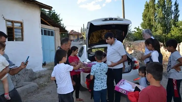 'Darendeli iş adamı çocukları unutmadı'