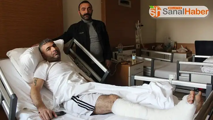 Deprem anında panik oldu aşağı atladı