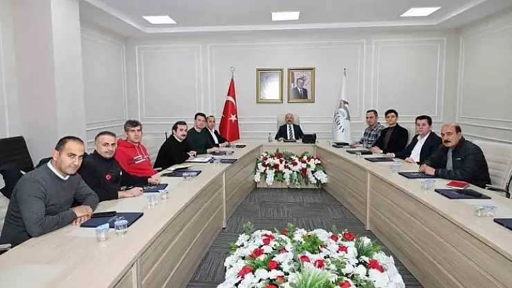'Deprem bölgesindeki çalışmalar masaya yatırıldı'