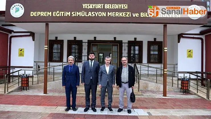 Deprem Eğitim Simülasyon Merkezi gezildi