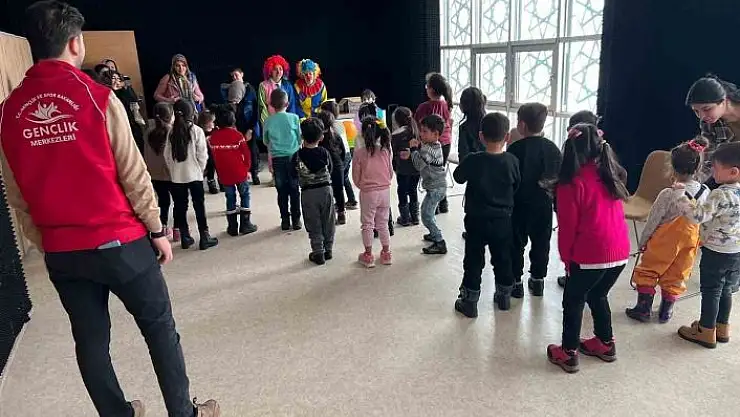'Depremzede çocuklara moral etkinliği gerçekleştirildi'