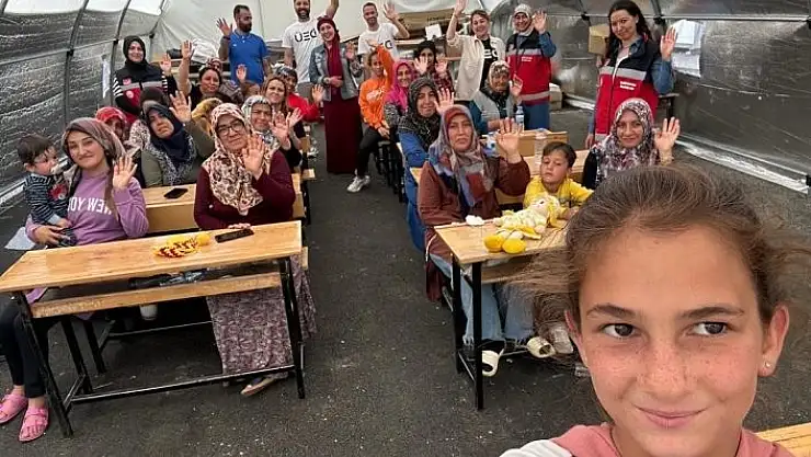 'Depremzede kadınların yaptıkları ürünler, gelire dönüşüyor'