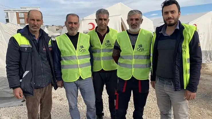 'Depremzedeler için ışık oldular'