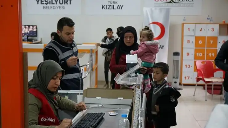 'Depremzedelere toplamda 110 bin paket yardım dağıtıldı'