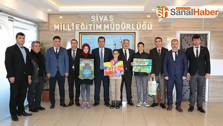 Dereceye giren öğrenciler ödüllendirildi