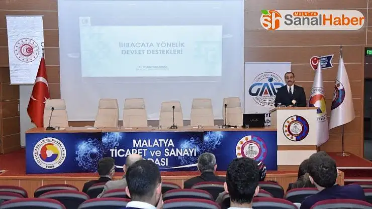 Dış ticaret bilgilendirme semineri düzenlendi