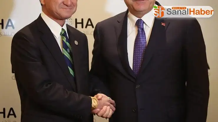 Dışişleri Bakanı Çavuşoğlu, Japonya Savunma Bakanı Kono ile görüştü