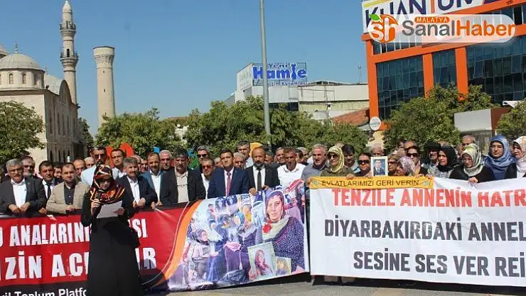 Diyarbakır Annelerine Malatya'dan destek sürüyor